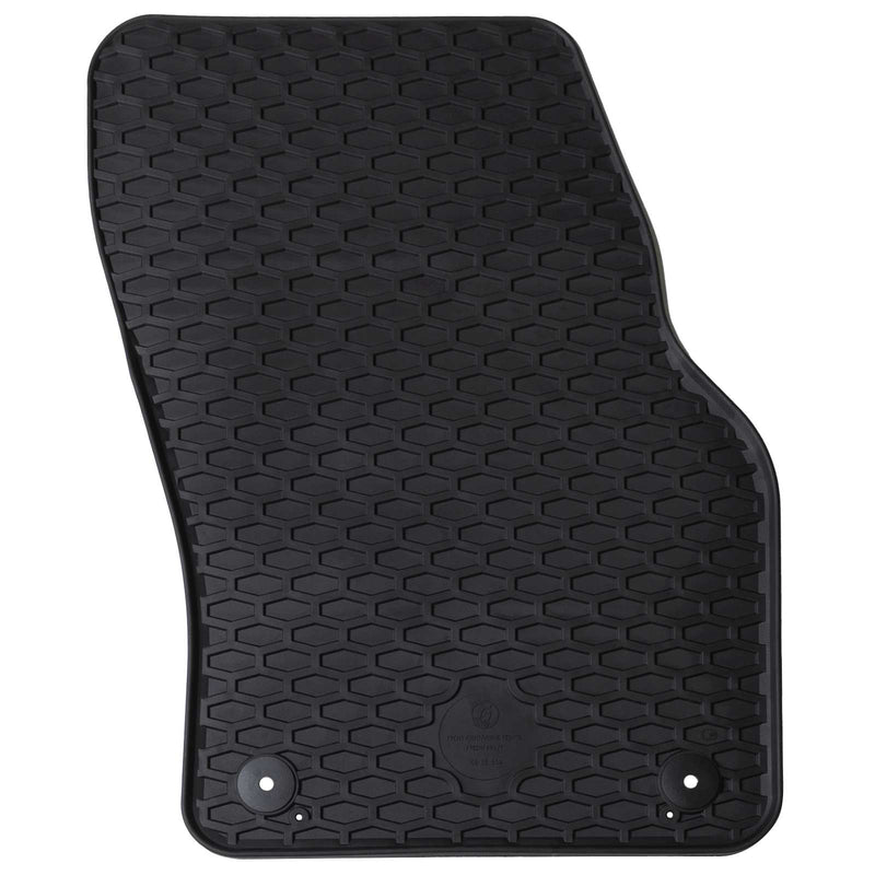 Load image into Gallery viewer, Vidaxl autobodemmat 4 pcs zwart geschikt voor audi q3 rubber
