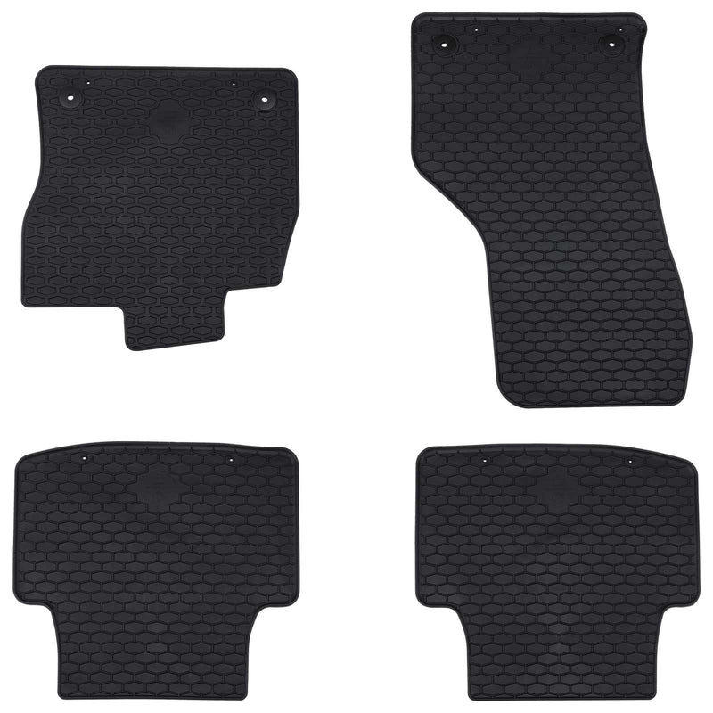 Load image into Gallery viewer, Vidaxl autobodemmat 4 pcs zwart vw voor passat b8 rubber
