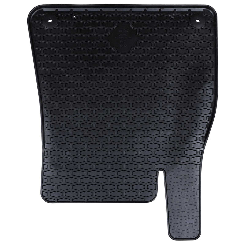 Load image into Gallery viewer, Vidaxl autobodemmat 4 pcs zwart geschikt voor audi a6 a7 4d achter
