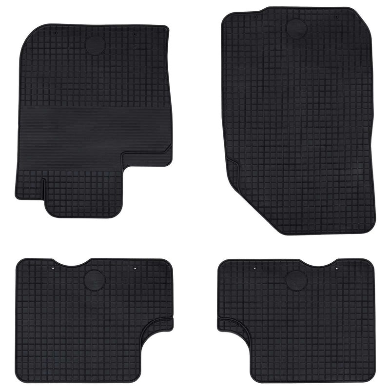 Load image into Gallery viewer, Vidaxl autobodemmat 4 pcs zwart tpe
