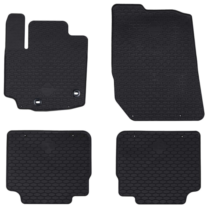 Load image into Gallery viewer, Vidaxl autobodemmat 4 pcs zwart geschikt voor suzuki s-cross tpe

