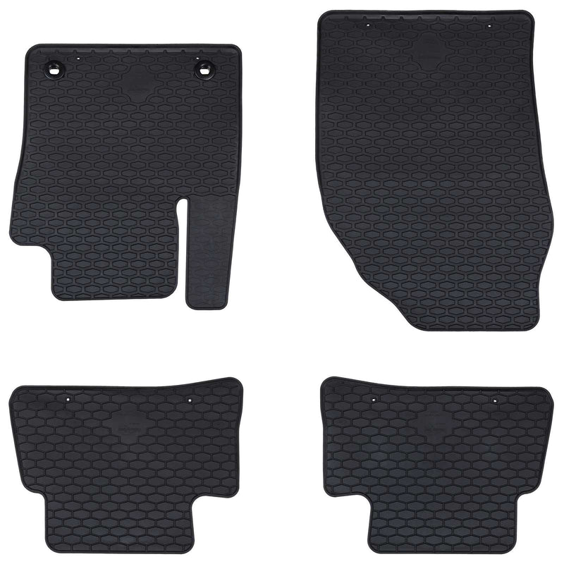 Load image into Gallery viewer, Vidaxl autobodemmat 4 pcs zwart geschikt voor toyota c-hr hybrid tpe
