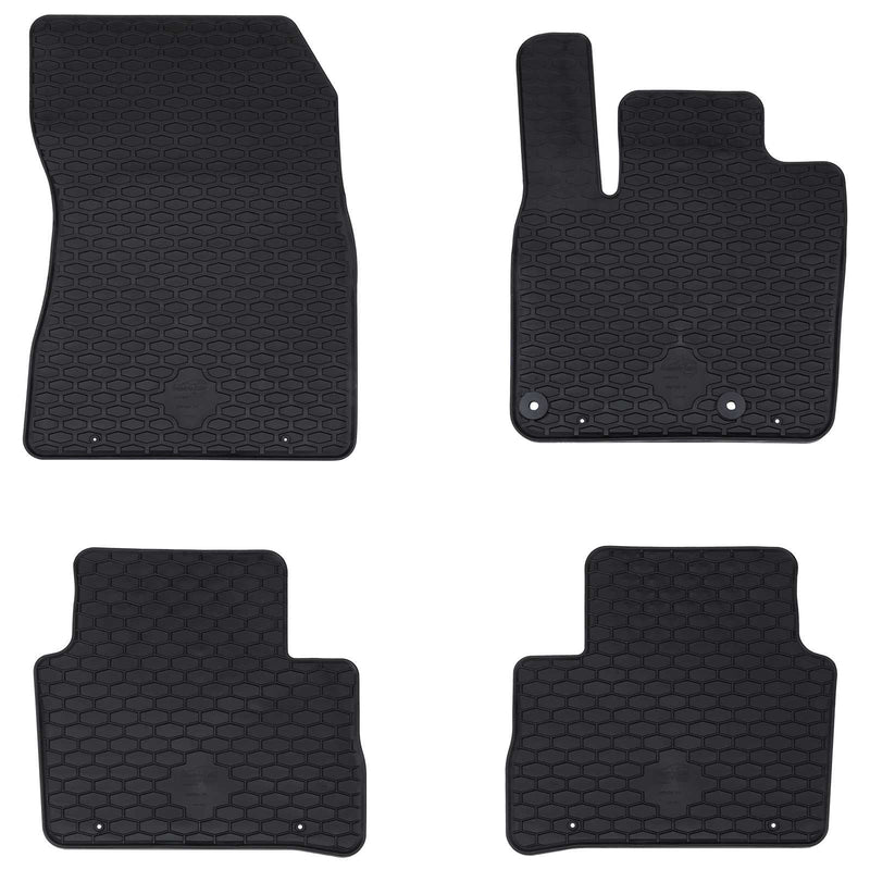 Load image into Gallery viewer, Vidaxl autobodemmat 4 pcs zwart geschikt voor nissan qashqai tpe
