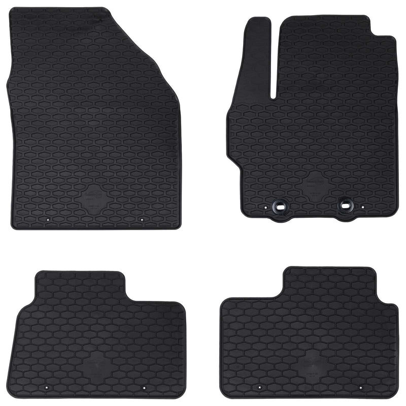 Load image into Gallery viewer, Vidaxl autobodemmat 4 pcs zwart geschikt voor toyota aygo x tpe
