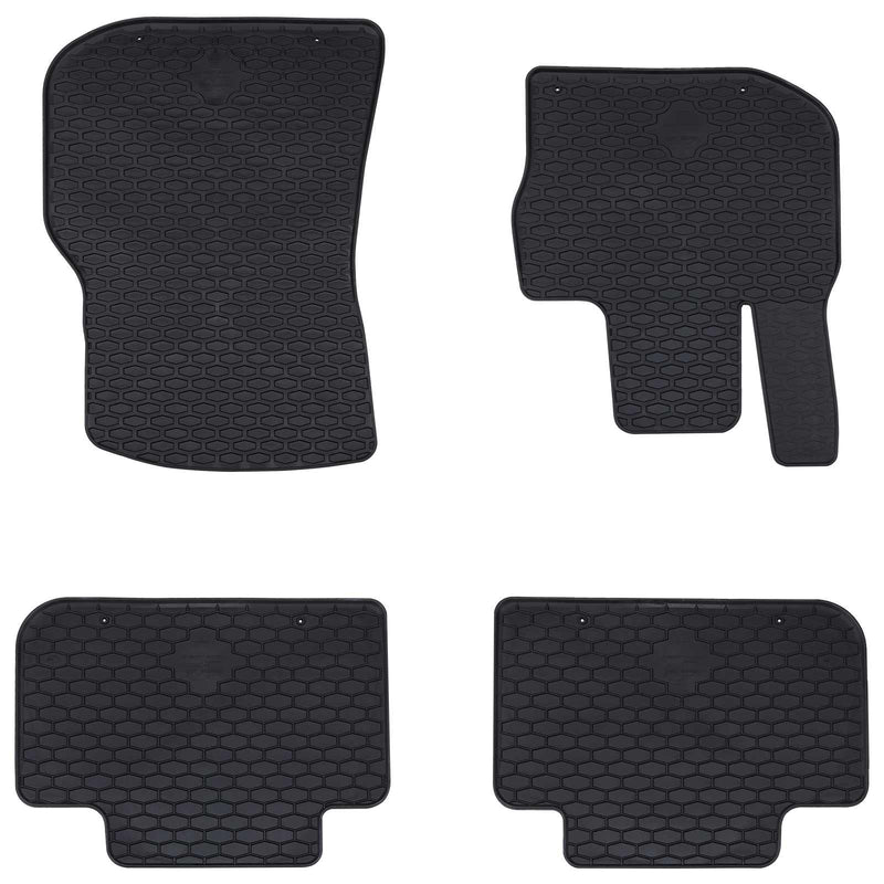 Load image into Gallery viewer, Vidaxl autobodemmat 4 pcs zwart geschikt voor bmw x3, x4 4d aft tpe
