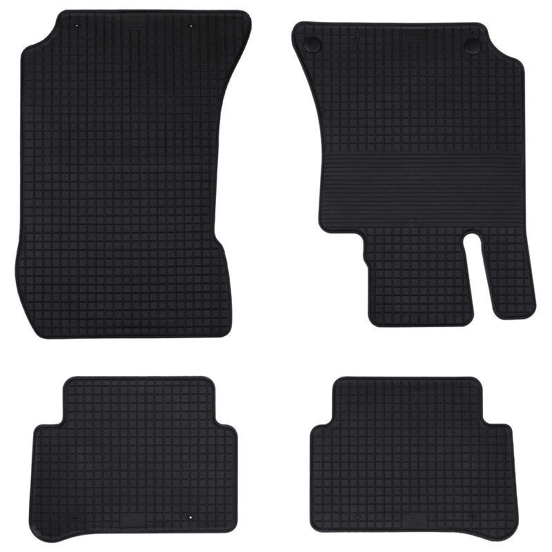 Load image into Gallery viewer, Vidaxl autobodemmat 4 pcs zwart geschikt voor mercedes e 09-16 rubber
