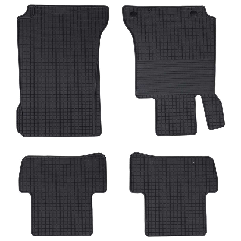 Load image into Gallery viewer, Vidaxl autobodemmat 4 pcs zwart geschikt voor c-class w205 4d achter
