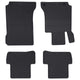 Vidaxl autobodemmat 4 pcs zwart geschikt voor c-class w205 4d achter