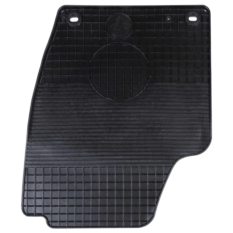 Load image into Gallery viewer, Vidaxl autobodemmat 4 pcs zwart geschikt voor vw polo 10 01-09 ns
