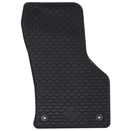 Vidaxl autobodemmat 4 pcs zwart geschikt voor vw arteon 4d achter tpe