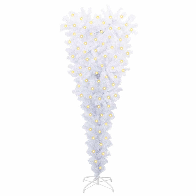 Load image into Gallery viewer, Vidaxl kunstkerstboom met 150 led wit 120 cm pvc en staal
