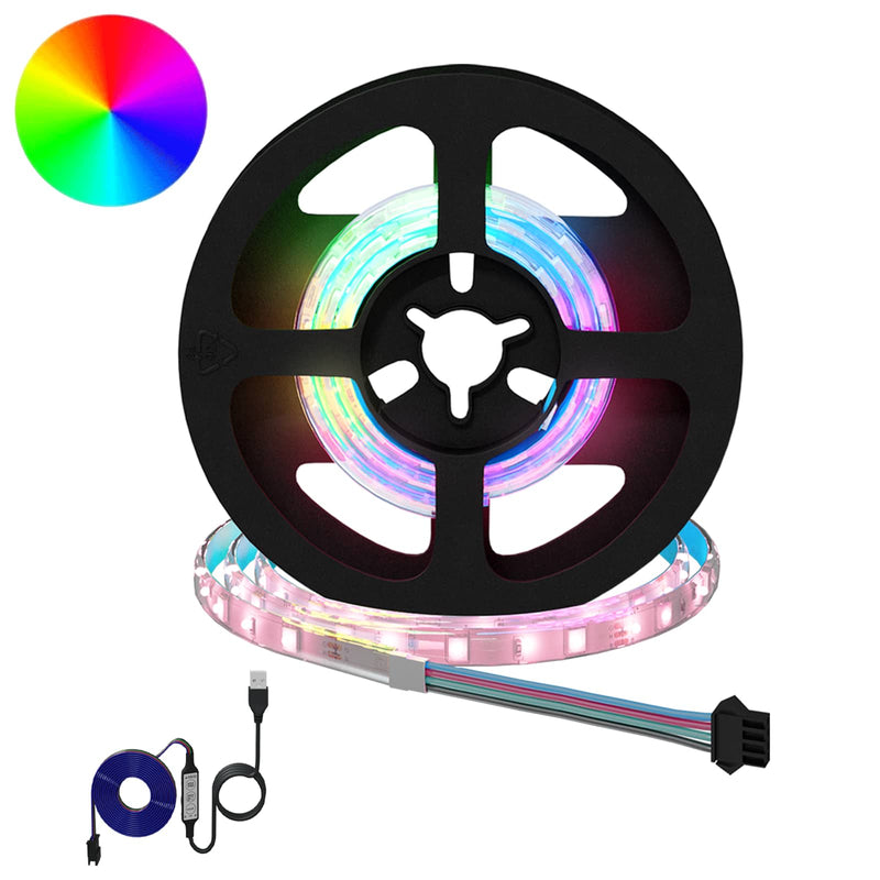 Load image into Gallery viewer, Vidaxl led-strip 2 pcs zwart en transparant 400 mm koper en kunststof

