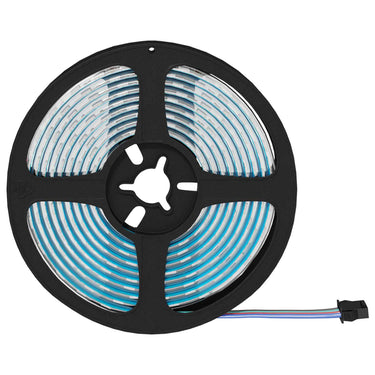 Vidaxl led-strip 2 pcs zwart en transparant 2300 mm koper en kunststof
