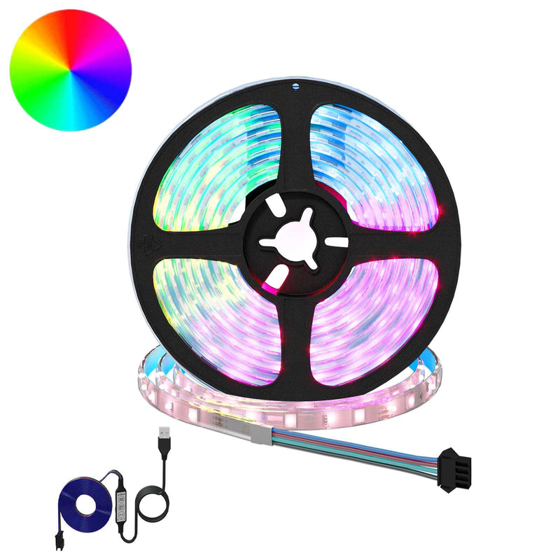 Load image into Gallery viewer, Vidaxl led-strip 2 pcs zwart en transparant 3000 mm koper en kunststof
