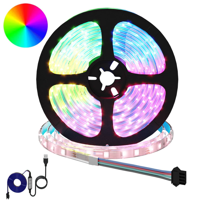 Load image into Gallery viewer, Vidaxl led-strip 2 pcs zwart en transparant 5100 mm koper en kunststof
