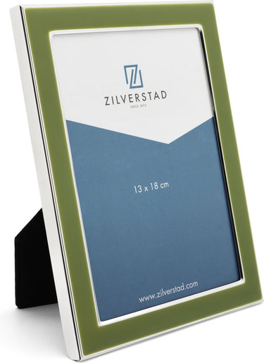 Zilverstad - fotolijst colore groen 13x18 cm