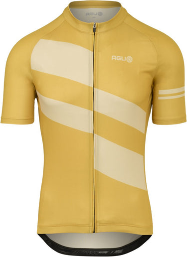 Diagonal amber haze fietsshirt ss essential heren amber haze