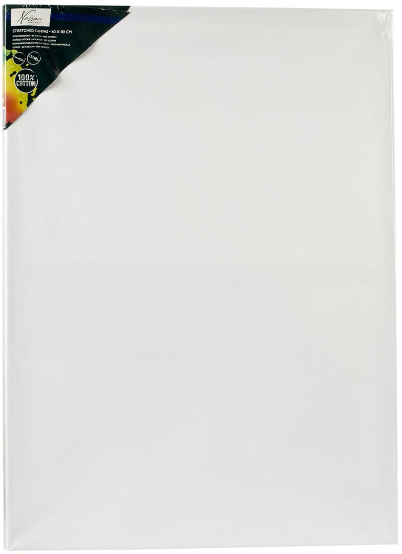 Load image into Gallery viewer, Creative craft group canvas schilderdoek katoen 60x80 cm wit schilderen.
