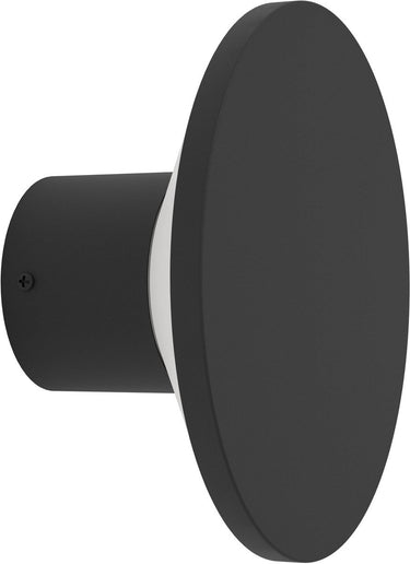 Eglo rigosa wandlamp buiten - led - ø 18.5 cm - zwart wit