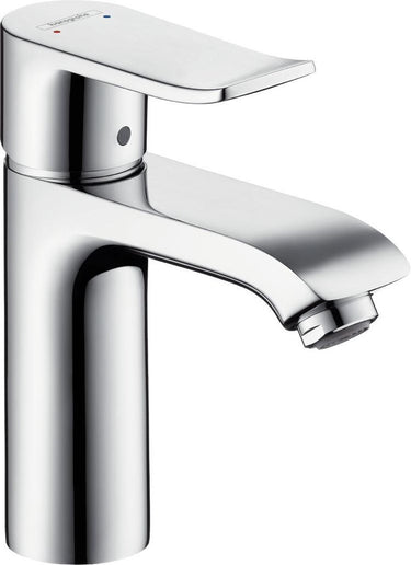 Hansgrohe metris wastafelkraan - medium uitloop - zonder wastegarnituur - chroom