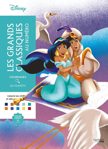 Hachette heroes les grands classiques coloriage au numéro - kleuren op nummer voor volwassenen - hachette