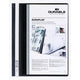 Snelhechter durable a4+ pvc zwart