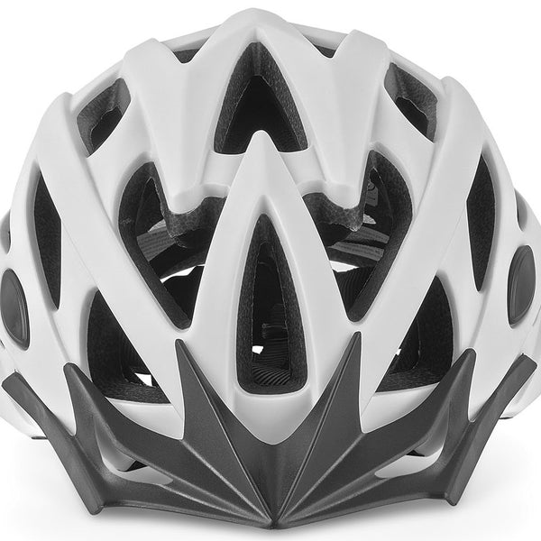 cycling helmet twig unisex 55/58 cm easy-lock white/carbon