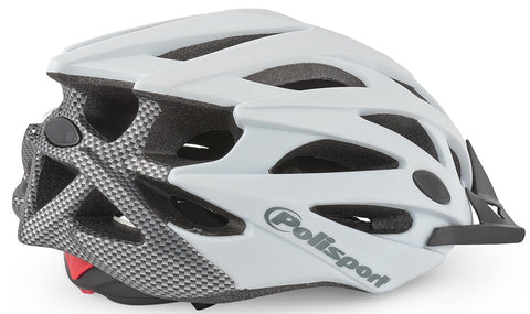 cycling helmet twig unisex 58/61 cm easy-lock white/carbon