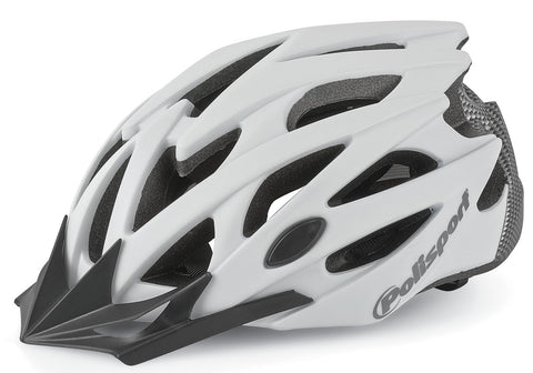 cycling helmet twig unisex 58/61 cm easy-lock white/carbon