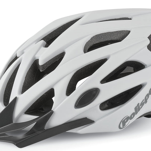 cycling helmet twig unisex 58/61 cm easy-lock white/carbon