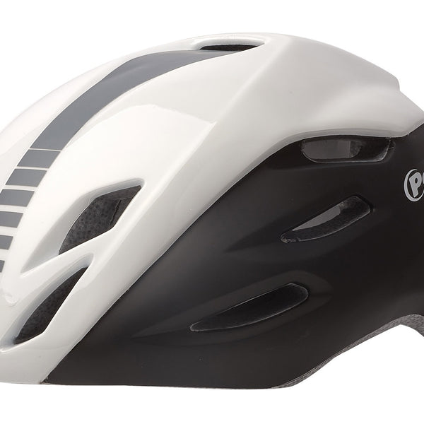 polissport helmet aero road matt white/gloss white/grey l 58-61cm