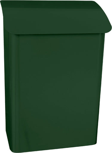 V-part - wandbrievenbus lugon - galvanized steel powder coated - groen - brievenbus