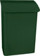 V-part - wandbrievenbus lugon - galvanized steel powder coated - groen - brievenbus