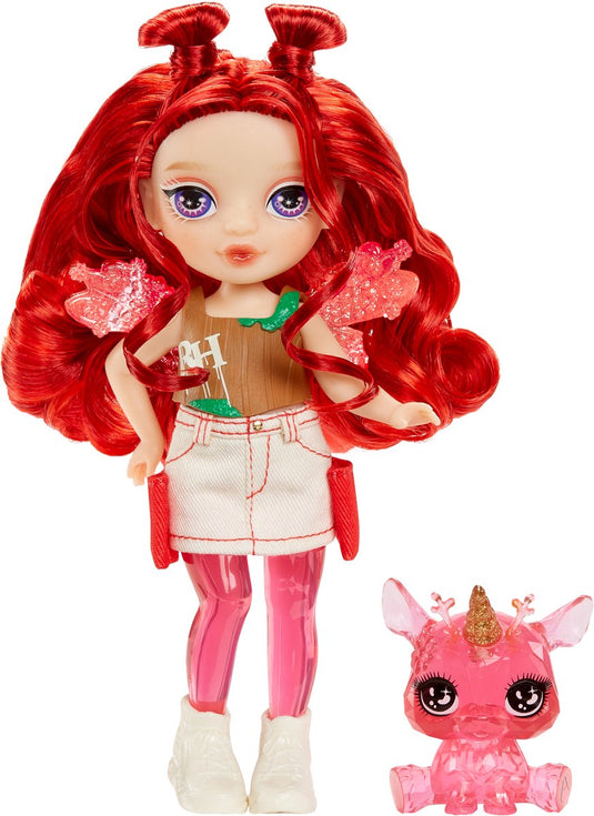 Rainbow high littles rainbow fantasy-elfjespop apple (rood)