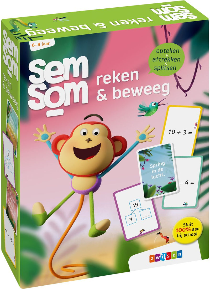 Load image into Gallery viewer, Uitgeverij zwijsen semsom reken beweeg
