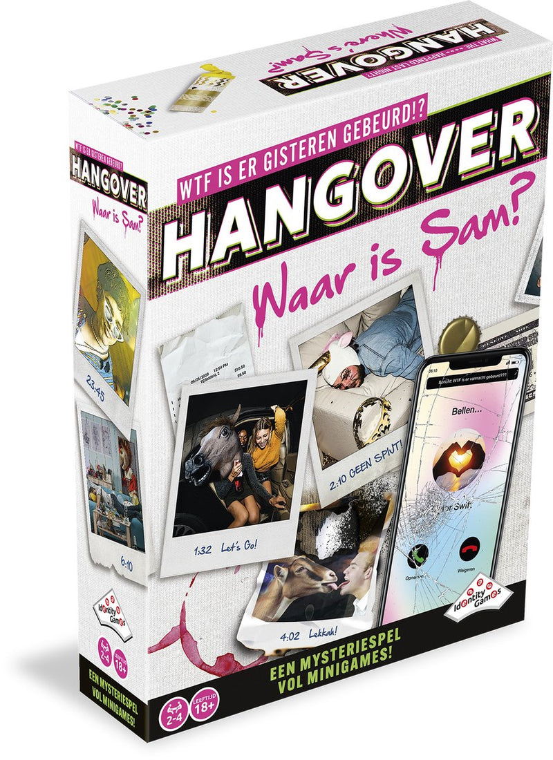 Load image into Gallery viewer, Identity games the hangover mysteriespel - 2 tot 4 spelers
