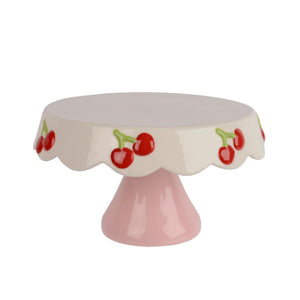 Decoris etagere kersen porselein ø24xh13cm