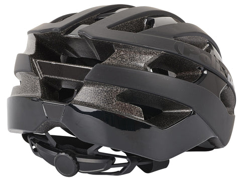 polisport light pro bicycle helmet m 52-58cm matt black/black