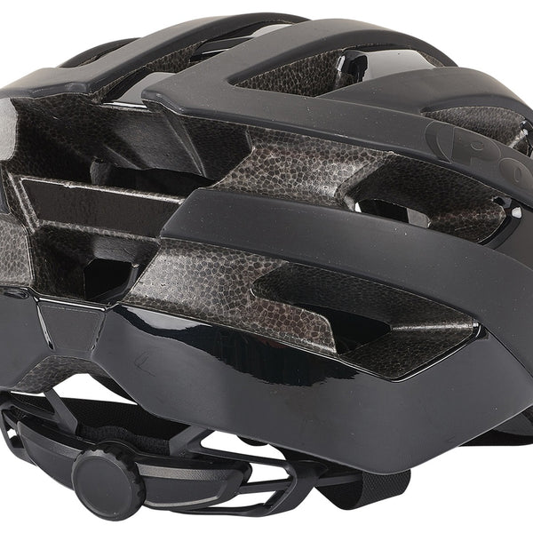 polisport light pro bicycle helmet m 52-58cm matt black/black