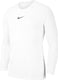 Nike park first layer shirt lange mouw kinderen - wit | maat: 152