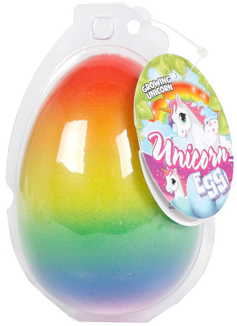 Load image into Gallery viewer, Unicorn groei-ei rainbow meisjes 11 cm
