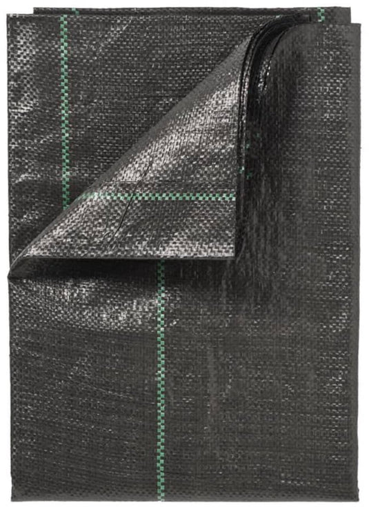 Nature - gronddoek - 1 x 25m - 100 g m² - zwart - anti-worteldoek
