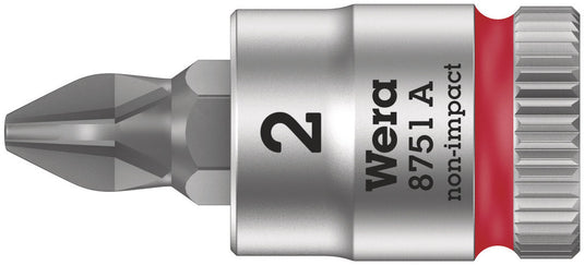 Wera 8751 a zyklop bit dop-combinatie met 1 4 aandrijving , ph 2 x 28 mm - 1 stuk(s) - 05003351001