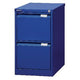 Hangmapladenkast bisley 47x62,2x71cm draaggewicht 35kg donkerblauw 2 laden