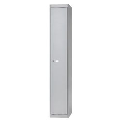 Locker 1 compartiment bisley clk181 30,5x45,7x180,2cm zilvergrijs