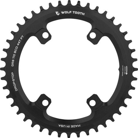 Load image into Gallery viewer, Wolf tooth components 110 bcd asymmetric 4-arm chainring for shimano grx
