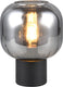 Trio diva - tafellamp - zwart mat - excl. 1x e27 7 w - snoerschakelaar