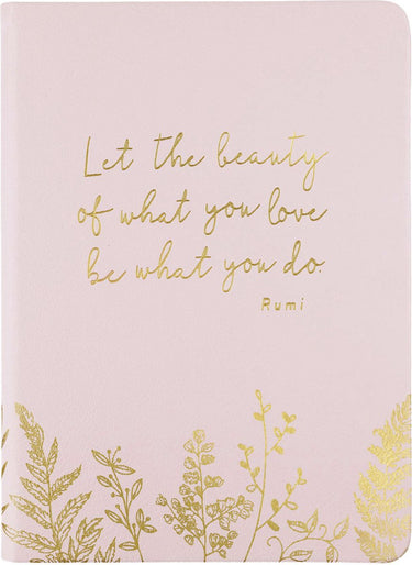 Eccolo notitieboek - essential blush rumi - lijn - ca.13x18cm - ec-d316w