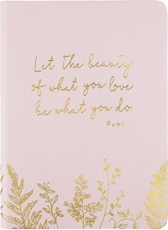 Eccolo notitieboek - essential blush rumi - lijn - ca.13x18cm - ec-d316w