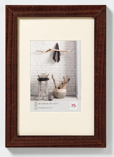 Walther home - houten lijst - fotoformaat 10x15 cm - walnoot